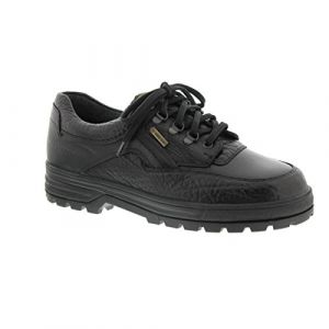 Image de Mephisto Chaussures de ville à lacets pour homme - Noir - Noir, 45 EU