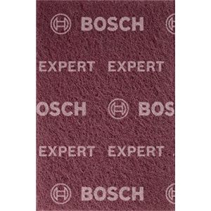 Bosch Professional 25X Tampons Abrasifs Non-Tiss&eacute;s Expert N880 (Pour T&ocirc;les En Acier, 152 X 229 Mm, Grain Tr&egrave;s Fin A, Accessoire
