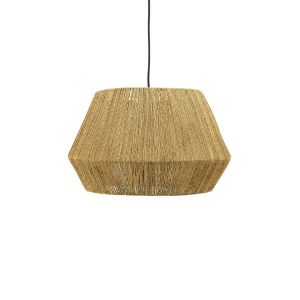 Aubry Gaspard Abat-jour &agrave; suspendre en jute naturel Diam&egrave;tre 50 cm