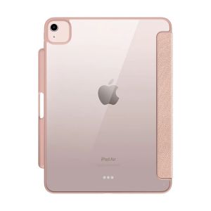 Qdos Etui Folio Muse pour iPad Pro 11" 2022 (4th gen) / iPad Air 10.9" 2022 (5th gen) - Transparent Rose
