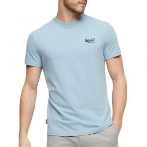 Superdry Pour homme. T-shirt Essential Logo bleu