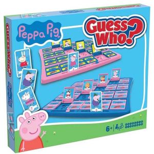 Winning Moves Jeu de soci&eacute;t&eacute; - Guess Who ? - Peppa Pig - Multicolore - 2 joueurs ou plus