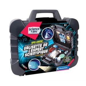 Clementoni Valisette de l’Expert Scientifique 8 Ans + - Kit Complet avec Expériences et Accessoires pour Enfants - Chimie, Biologie et Physique - Idée Cadeau Educatif et Ludique