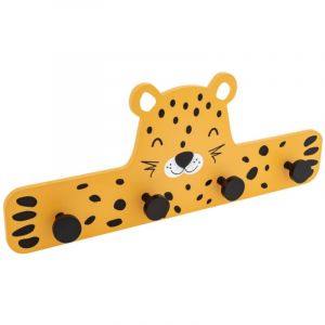 Atmosphera Pat&egrave;re 4 crochets L&eacute;opard