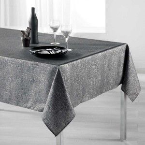 Nappe rectangulaire (L240 cm) Palacio Gris ardoise