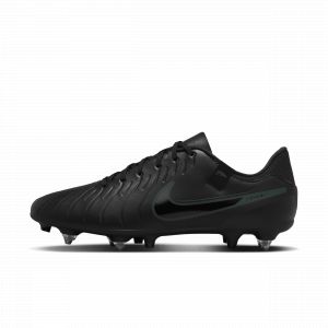 Nike Homme Legend 10 Academy SG-Pro AC Soccer Shoe, Black/Black-Deep Jungle, 40.5 EU