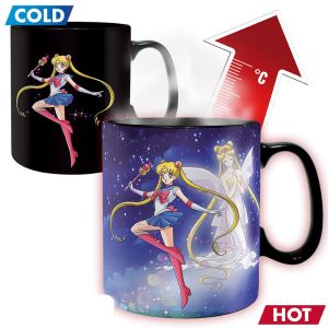 SAILOR MOON - Mug Heat Change - 460ml - Sailor&Chi - boite cartonx2