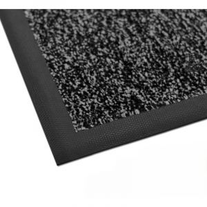Tapis SPACE 205, &Eacute;l&eacute;gance et Performance pour Votre Entr&eacute;e, Anthracite 90 x 120 cm