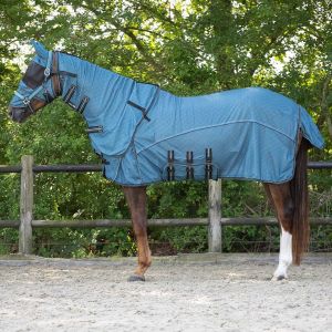 Image de Chemise anti-mouches encolure et bon pour cheval QHP