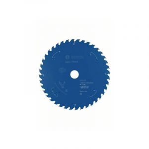 Bosch Lame de scie circulaire Expert for Wood pour scies sans fil, 254 x 2,1/6 x 30 T40 - 2608644525