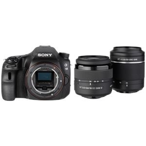 Sony Alpha SLT-A58Y (avec 2 objectifs 18-55mm et 55-200mm)