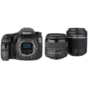 Image de Sony Alpha SLT-A58Y (avec 2 objectifs 18-55mm et 55-200mm)