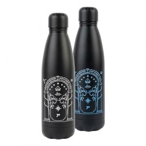 Grupo erik Bouteille Le Seigneur des Anneaux Thermo Réactive 750ml | Acier Inoxydable et Sans BPA