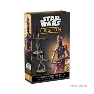 Atomic Mass Games, Star Wars : Legion - IG Assassin Droids (IG Assassin Dro&iuml;des d'Assassin), Extension Tabletop, 2 Joueurs, &agrave; partir de 14 Ans, 120-180 Minutes, Allemand, Multilingue