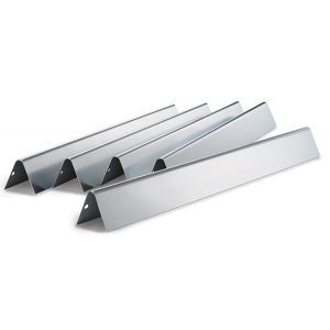 Weber 7537  - Lot de 5 barres Flavorizer en inox pour barbecue Spirit et Genesis 3 brûleurs