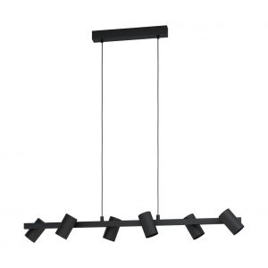 Eglo Suspension GATUELA Noir, 6 lumières - Moderne - Intérieur - GATUELA - Délai de livraison moyen: 6 à 10 jours ouvrés. Port gratuit France métropolitaine et Belgique dès 100 €.