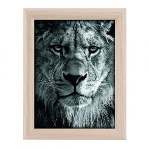 Goldbuch 92 0764 - Toscana - Cadre Photo en Bois - pour Photo au Format 15 x 20 cm - Cadre Portrait avec Support et Support Mural - Cadre Simple en MDF - Nature