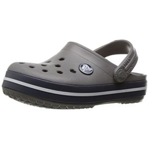 Image de Crocs Crocband Clog Kids, Mixte Enfant Sabots, Gris (Smoke/Navy), 22-23 EU