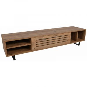 Cotecosy Meuble TV Safir - 160 x 35 x 40 cm - pin