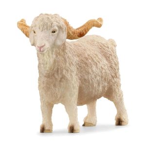 Schleich 13970 Bouc Angora, dès 3 ans, FARM WORLD - figurine, 5 x 9 x 7 cm