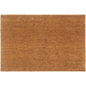 VidaXL Tapis De Porte Naturel 60x90 Cm Fibre De Coco Touffeté
