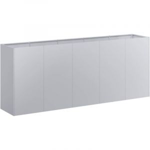 VidaXL Jardini&egrave;re 200x40x80 cm acier galvanis&eacute;