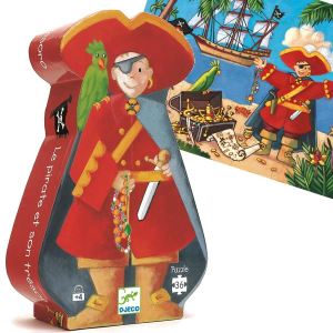 Djeco Puzzle silhouette Pirate 36 pièces