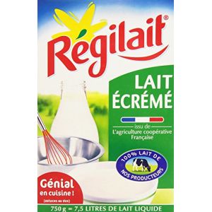 R&eacute;gilait Lait en Poudre &Eacute;cr&eacute;m&eacute; 750 g - Lot de 4