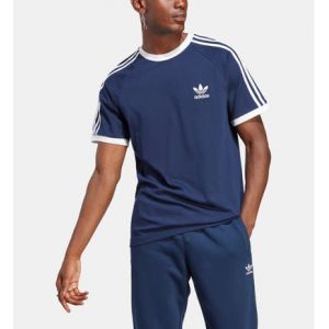 Adidas T-shirt droit Adicolor Classics en coton Bleu Originals - Couleur Bleu - Taille L