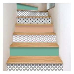 Lot de 5 Contremarches H 18xL100cm