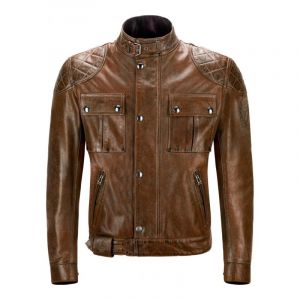 Belstaff Blouson Brooklands Marron Clair - Taille L