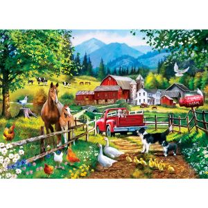 Master pieces Puzzle Ferme de la Colombe Blanche