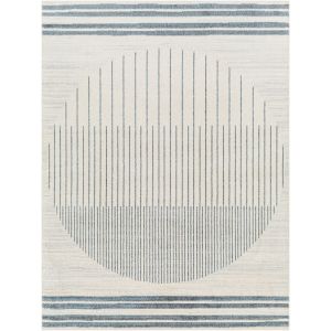 Tapis Scandinave - Lavable en Machine - Bleu - 160x213cm