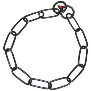HS Sprenger Collier Chaînon Long Acier Inoxydable Noire 72 Cm