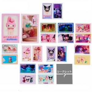 Sanrio Netflix Original Anime My Melody & Kuromi - Secret Smaroid (12 Types) (Blind Box) 1 pc - Random Style