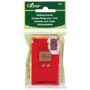 Clover Compte rang et compte mailles pour tricot Rose - Rose