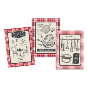 Stof Lot De 3 Torchons Bistro &iquest; 50 X 70 Cm