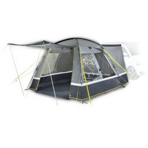 High Peak Trentino 2.0 Awning, light grey/dark grey/lime Auvents