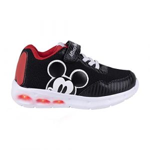 LED Trainers Mickey Mouse Black