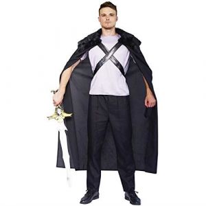 Ruedelafete P'tit Clown Cape Médiévale Noire