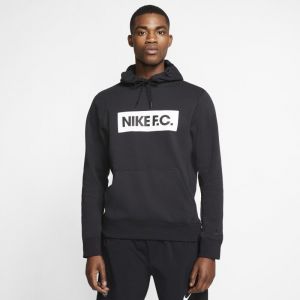 Image de Nike Sweatà capuche de football en tissu Fleece F.C. pour Homme - Noir - Taille S - Male