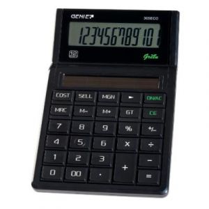 Genie 305 eco calculatrice à énergie solaire (import allemagne)