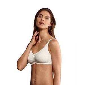 Anita Maternity 5754X Care Fleur Soutien-Gorge Post Opératoire Mastectomie Blanc Cassé Cristal 95C