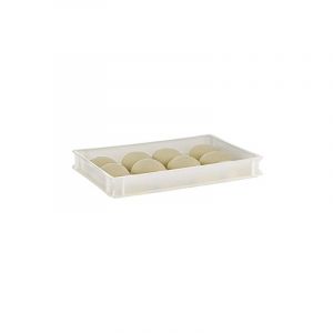 APS Récipient à pâte - boîte à boules à pizza empilable, capacité de 14 litres, dimensions intérieures : 56,5 x 36,5 cm, pour ga