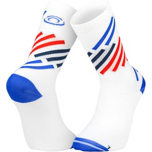 Chaussettes bv sport light run miami bleu rouge