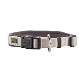 Hunter Vario Plus Collier en néoprène, 30–35 cm, 20 mm, Gris