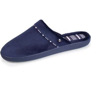 Isotoner Chaussons mules Femme Marine