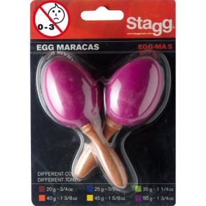 Image de Stagg EGG-MA S - Paire de maracas oeufs