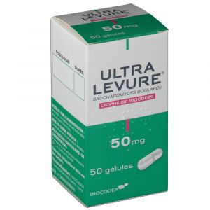 Image de Biocodex Ultra Levure 50 mg - 50 Gélules