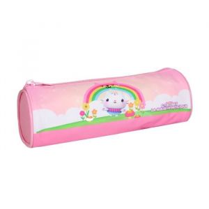BAGTROTTER Trousse scolaire ronde Gabby et la maison magique Rose